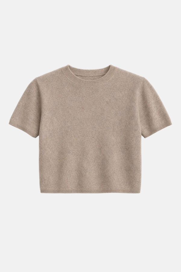 The Tile Club Bella Cashmere Short Sleeve Tee