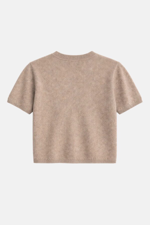 The Tile Club Bella Cashmere Short Sleeve Tee