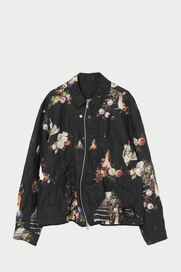 Undercover All-over Flower Print Blouson Jacket