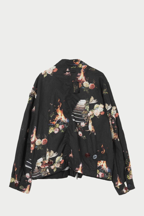 Undercover All-over Flower Print Blouson Jacket