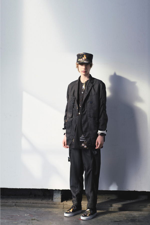 Undercover All-Over Flower Print Cap