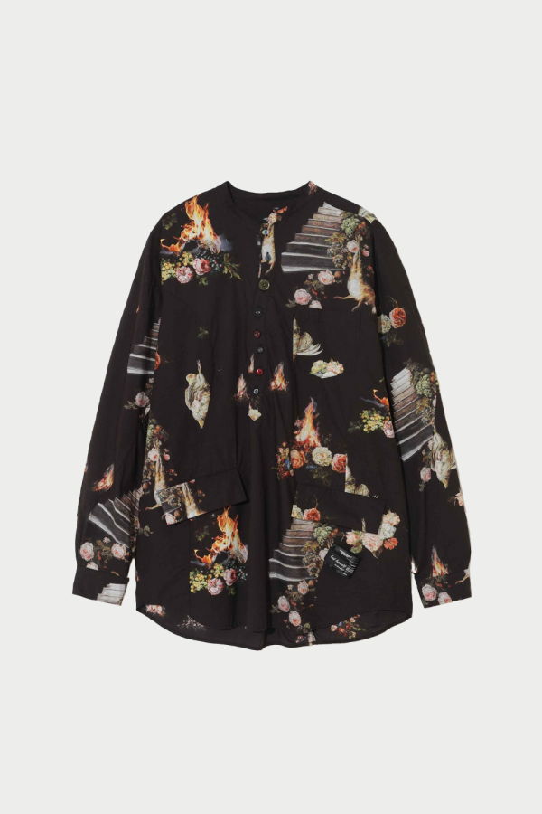 Undercover All-Over Flower Print Shirt