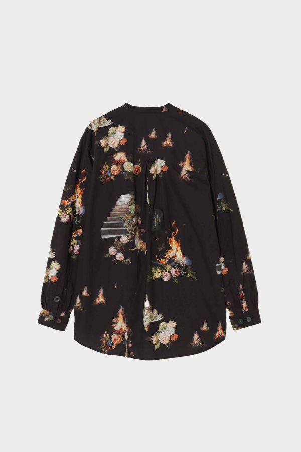 Undercover All-Over Flower Print Shirt