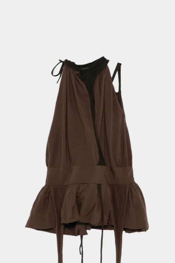 Ottolinger Jersey Neck Holder Balloon Dress