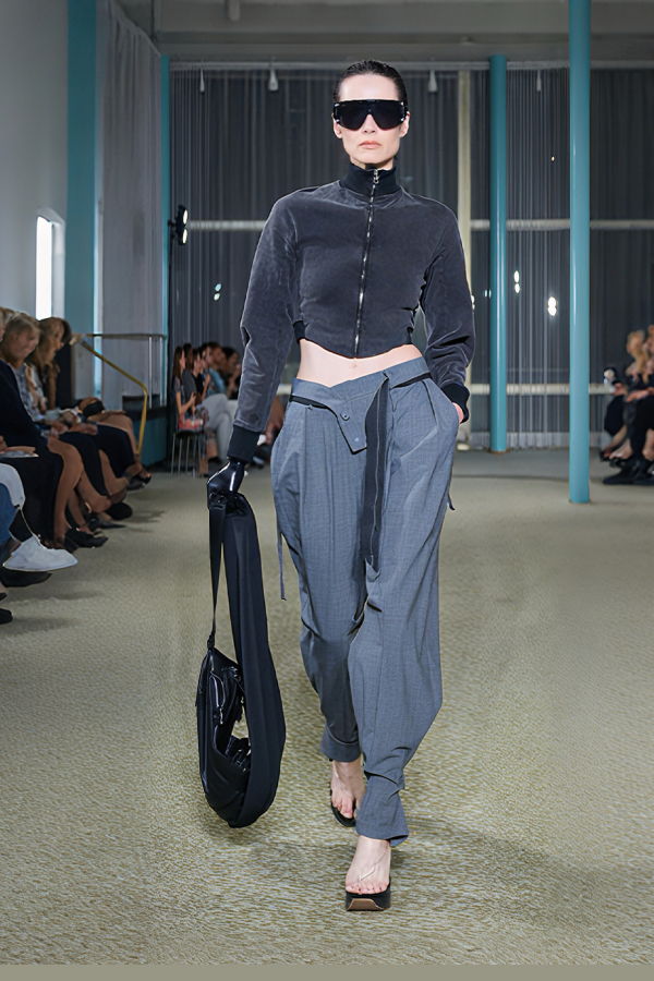 Ottolinger Strapped Baggy Suit Pants