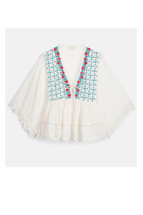 Louise Misha Emila Blouse - Cream