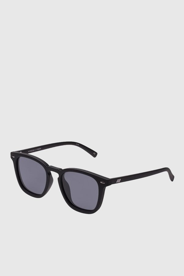 Le Specs No Biggie Sunglasses - Black/Smoke