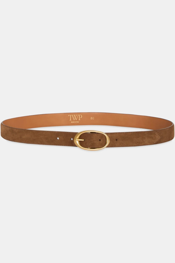 TWP Suede Narrow Belt - Martora