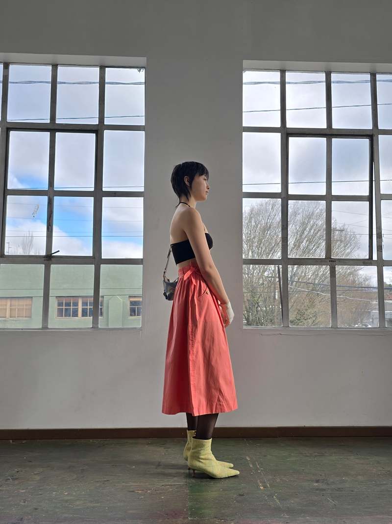 Vintage Gucci Watermelon Cotton Skirt Skirt