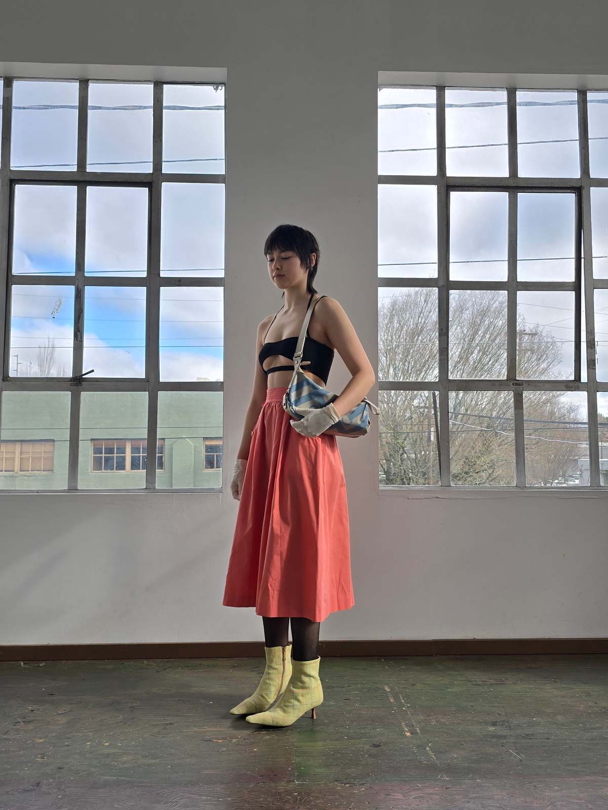 Vintage Gucci Watermelon Cotton Skirt Skirt - Image 6 of 8