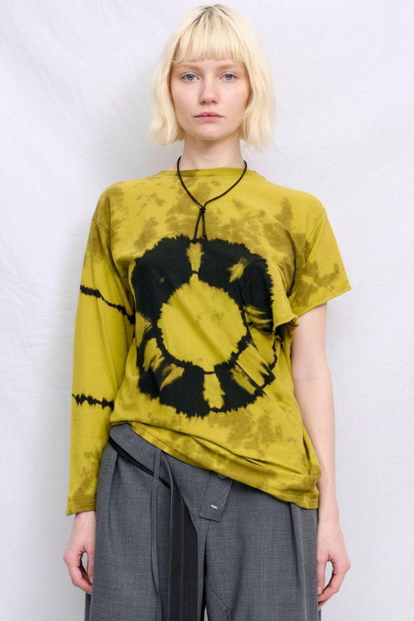 Ottolinger Tie Dye Shifted Sleeve Top