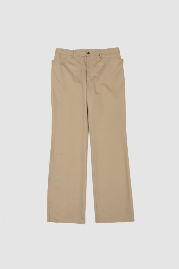 Husbands Flared Trousers - Beige