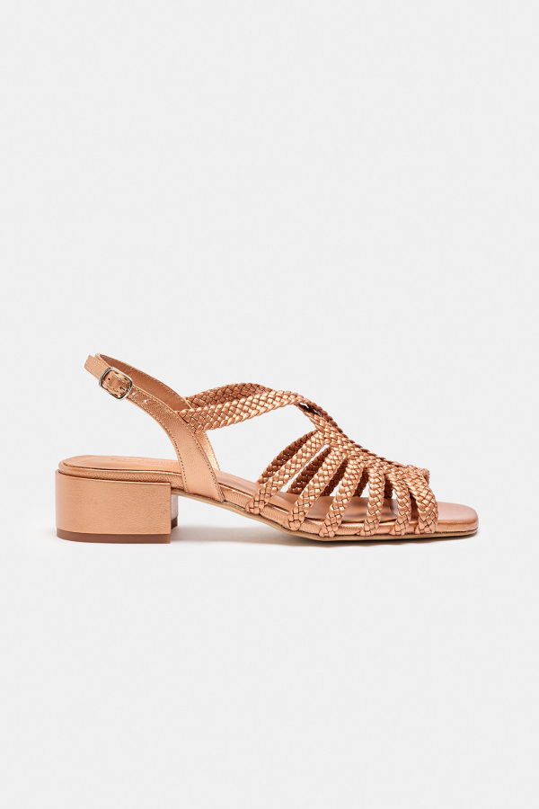 Naguisa Racó Camel Nacar Low Sandal