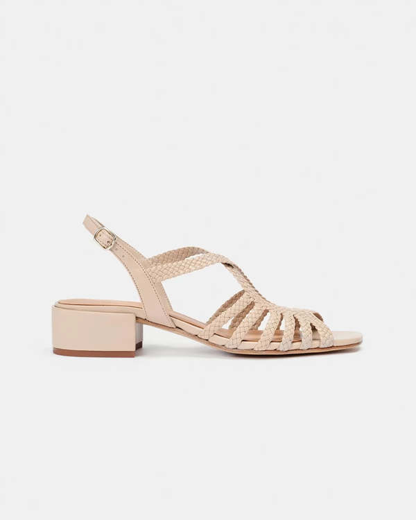 Naguisa Rac Square Low Sandals