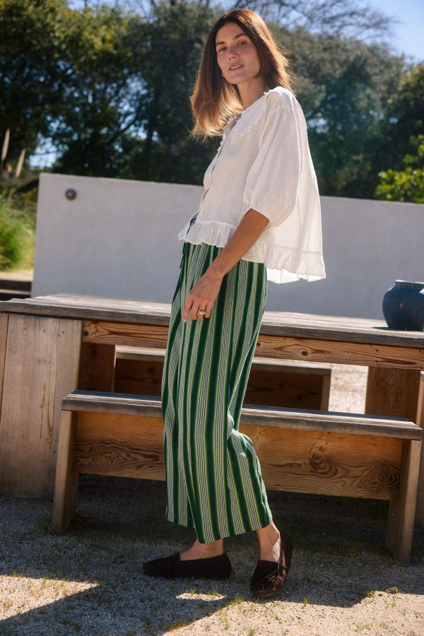 World of Crow Cloud Collar Blouse