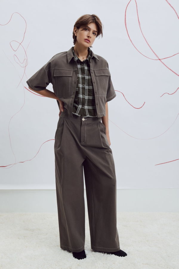 Eve Gravel Thano Pants