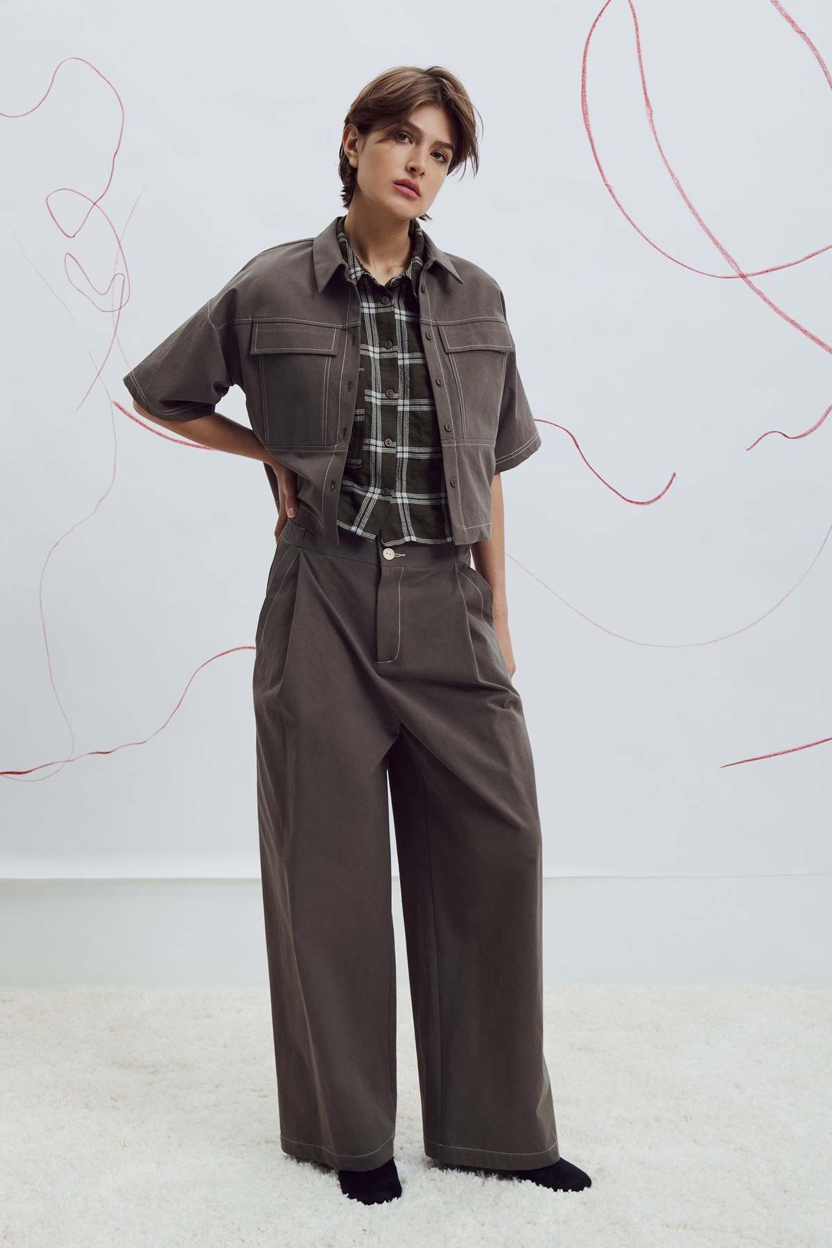 Eve Gravel Thano Pants - Image 2 of 4