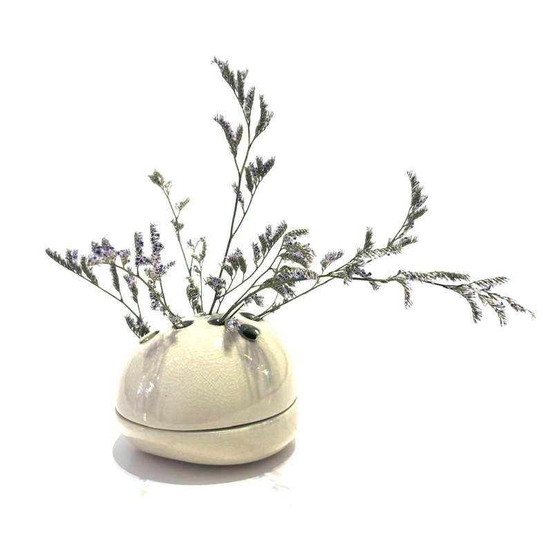 Allison Skinner Lidded Ikebana Vase