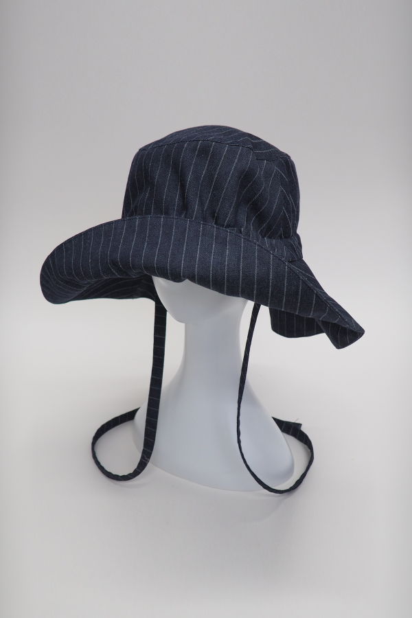 Clyde Forza Hat - Indigo Denim Pinstripe