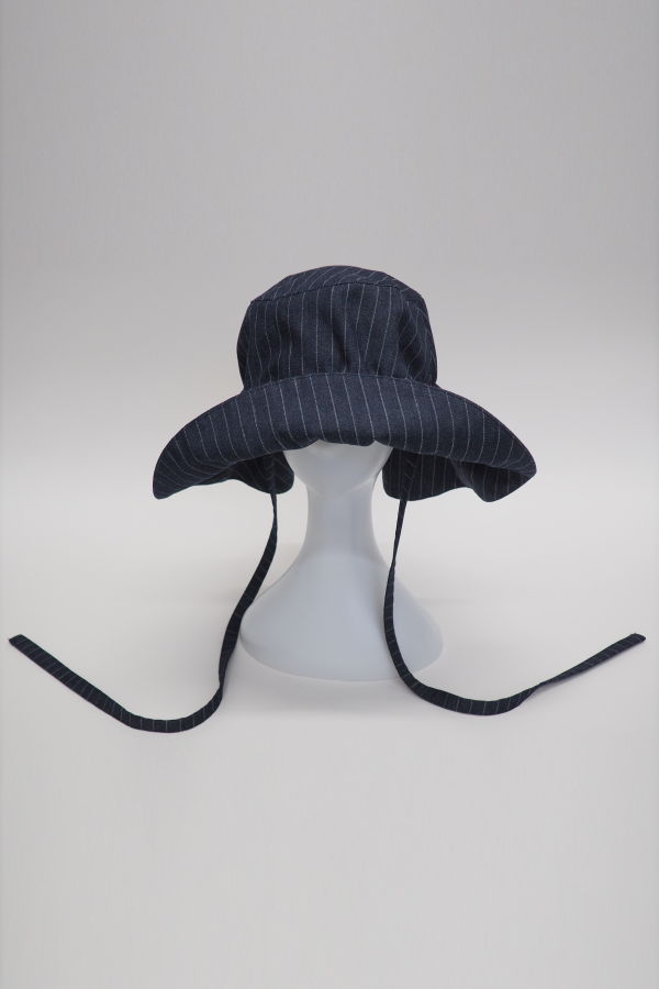 Clyde Forza Hat - Indigo Denim Pinstripe