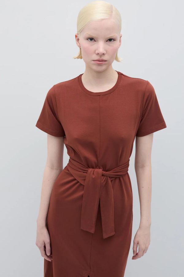 Rita Row Susana Dress - Rust