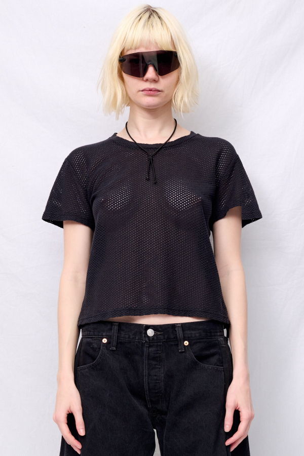 Jungmaven Carmen Mesh Cropped Tee