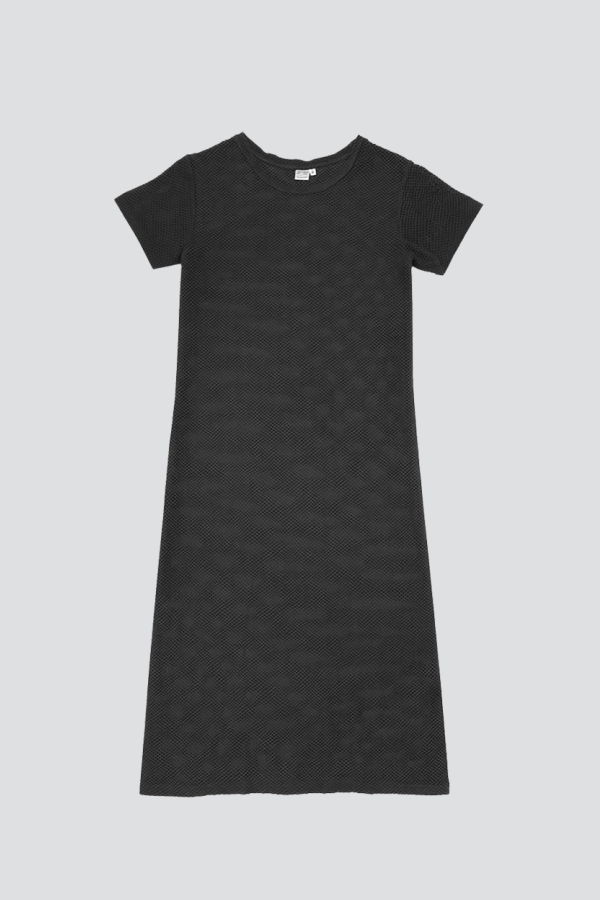 Jungmaven Black Mesh Sydney Dress