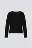 Assembly Silk Cashmere Long Sleeve Top - Black - Thumbnail 2