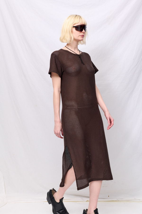 Jungmaven Coffee Bean Mesh Sydney Dress