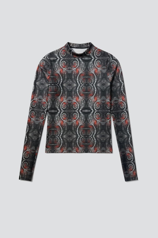 Assembly DMT Long Sleeve Mockneck Top