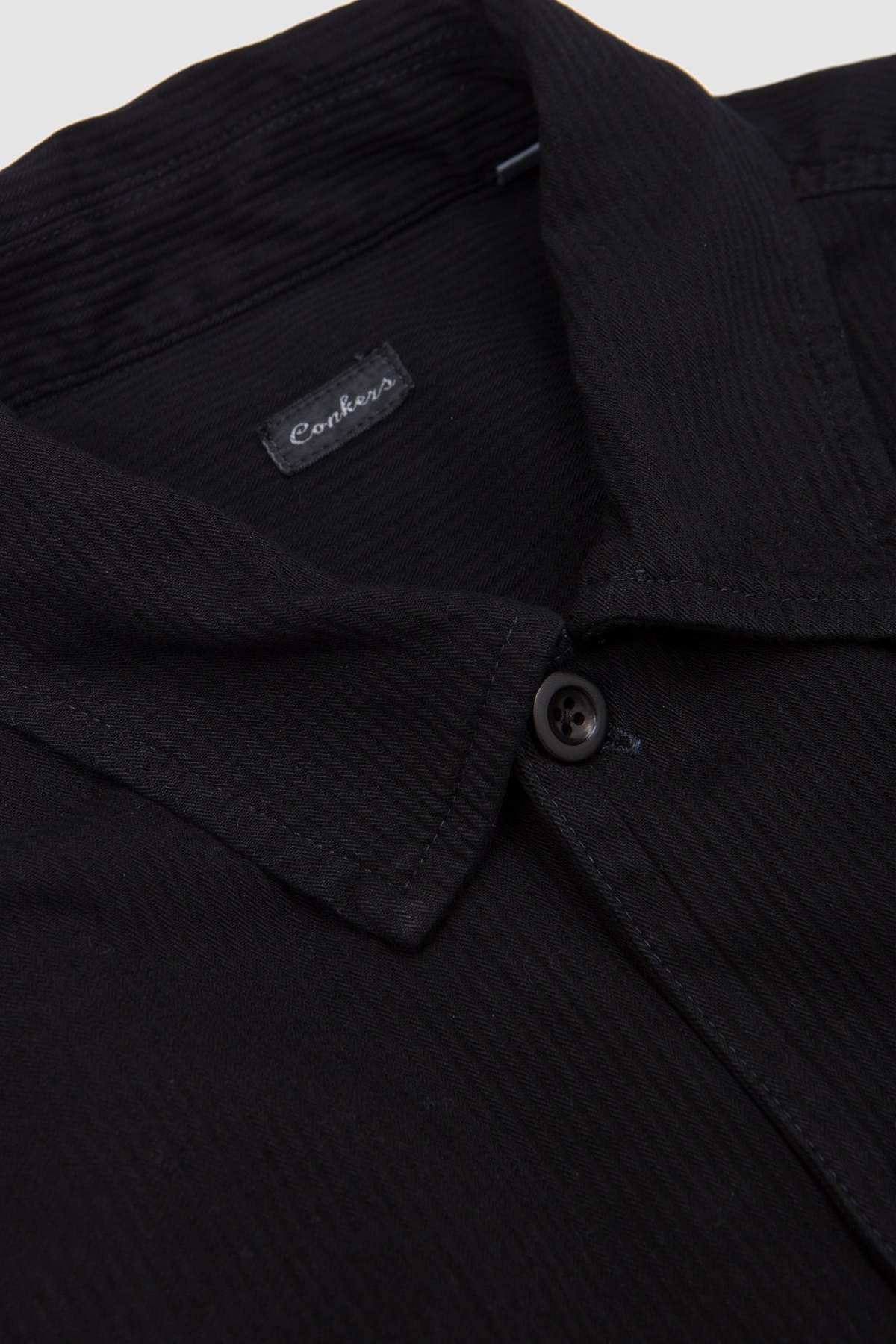 Conkers SS Night Shirt - Overdyed Black - Image 3 of 5