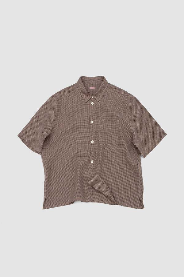 Conkers SS Relaxed Farmer Shirt - Straw