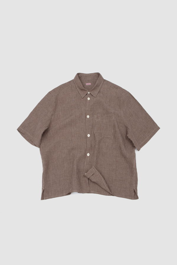 Conkers SS Relaxed Farmer Shirt - Straw