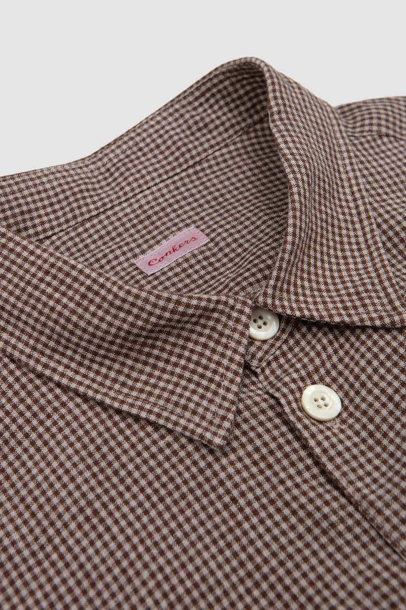 Conkers SS Relaxed Farmer Shirt - Straw