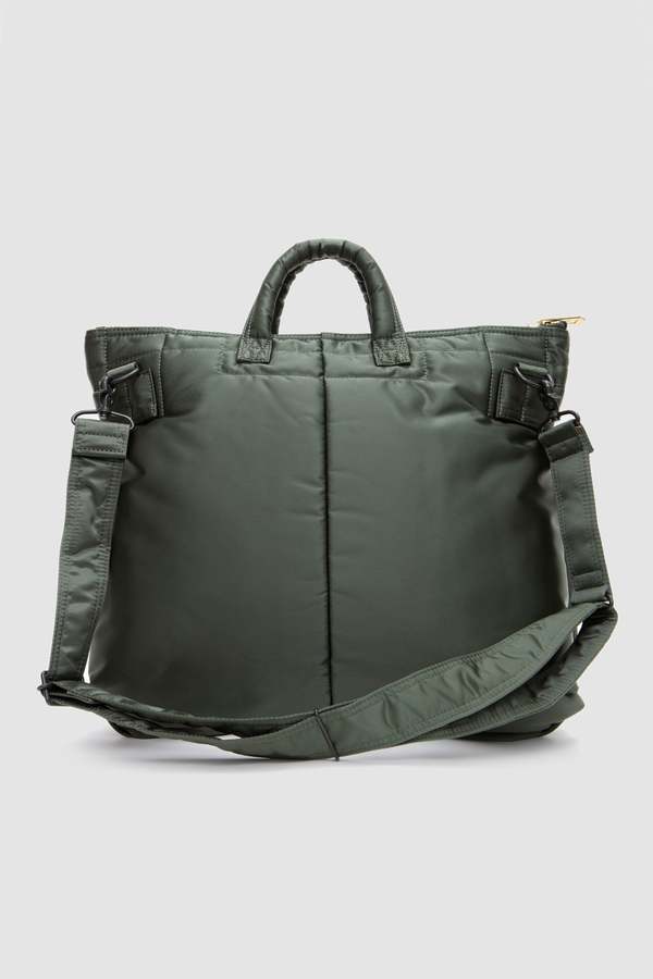 Porter Yoshida Tanker Helmet Bag - Sage Green