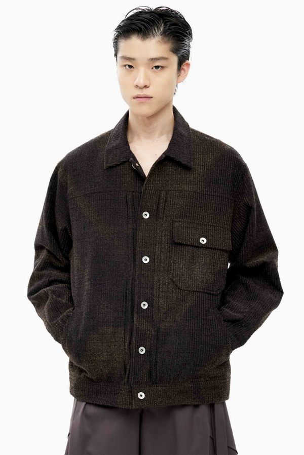 JiyongKim Sun Bleached Trucker Jacket JiyongKim Sun Bleached Trucker Jacket