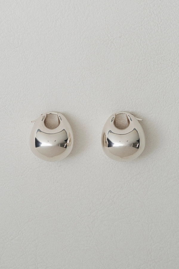 Beaufille Porte Hoop Earrings - Silver