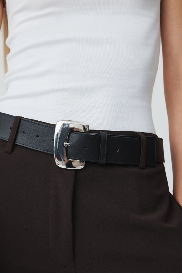 Beaufille Slant Leather Belt
