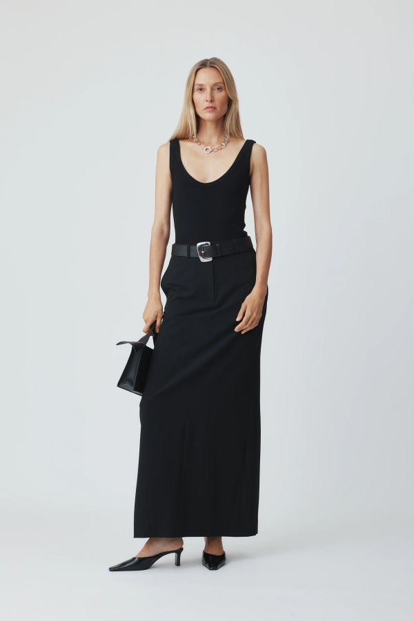 Beaufille Slant Leather Belt