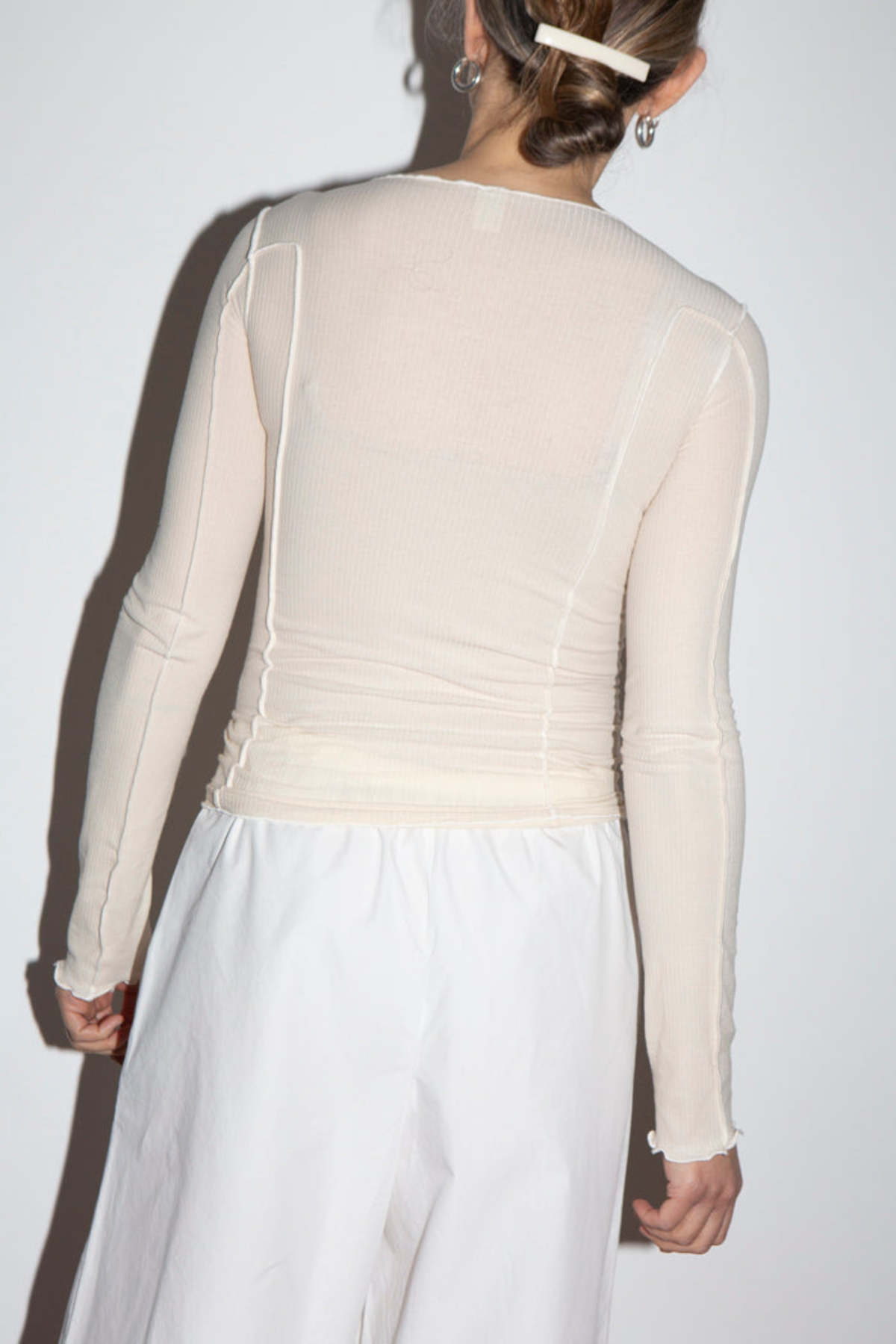 WOLF & GYPSY VINTAGE Baserange Omato Long Sleeve Top - Image 4 of 5