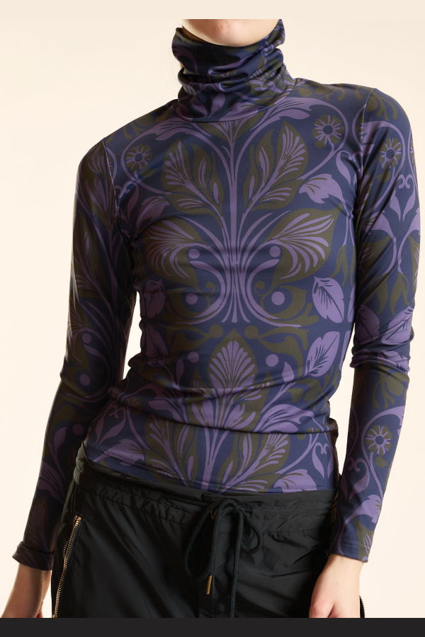 Cynthia Rowley The Perfect Layer Turtleneck Top - Purmul