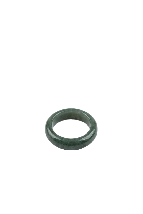 seree Chess Light/Dark Cyan Jade Ring - Cyan