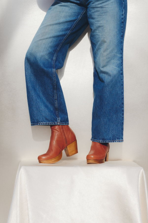 Fortress Charli Clog Boot - Whiskey Nappa