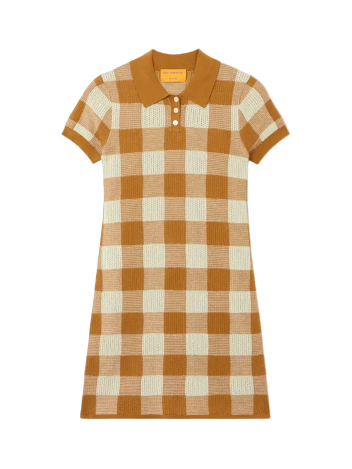 Guest in Residence Gingham Polo Dress - Image 1 of 5