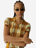 Guest in Residence Gingham Polo Dress - Thumbnail 5