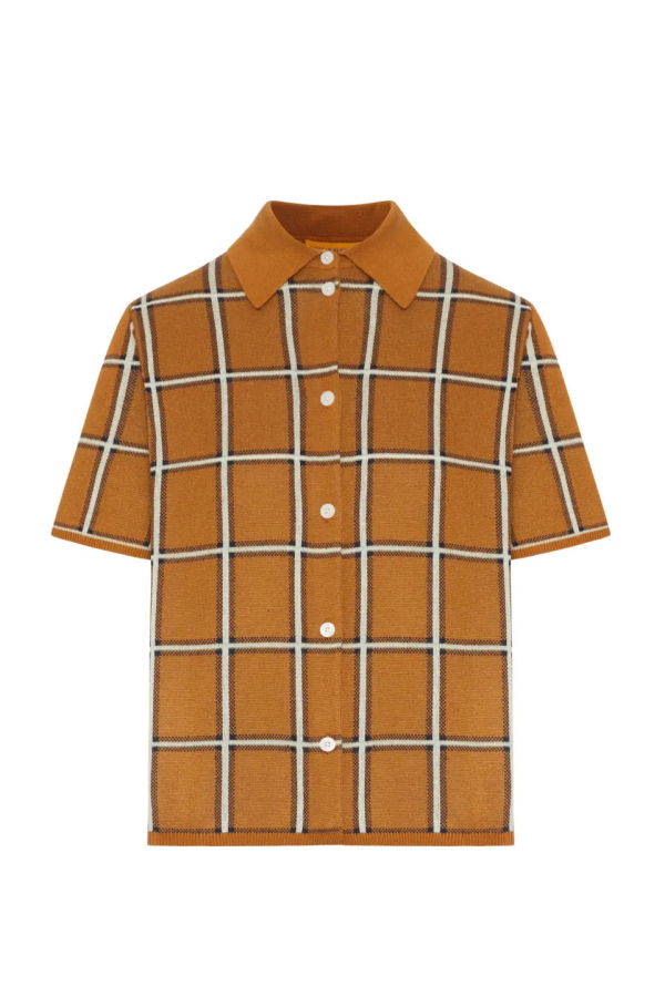 Guest in Residence Picnic Plaid Shirt