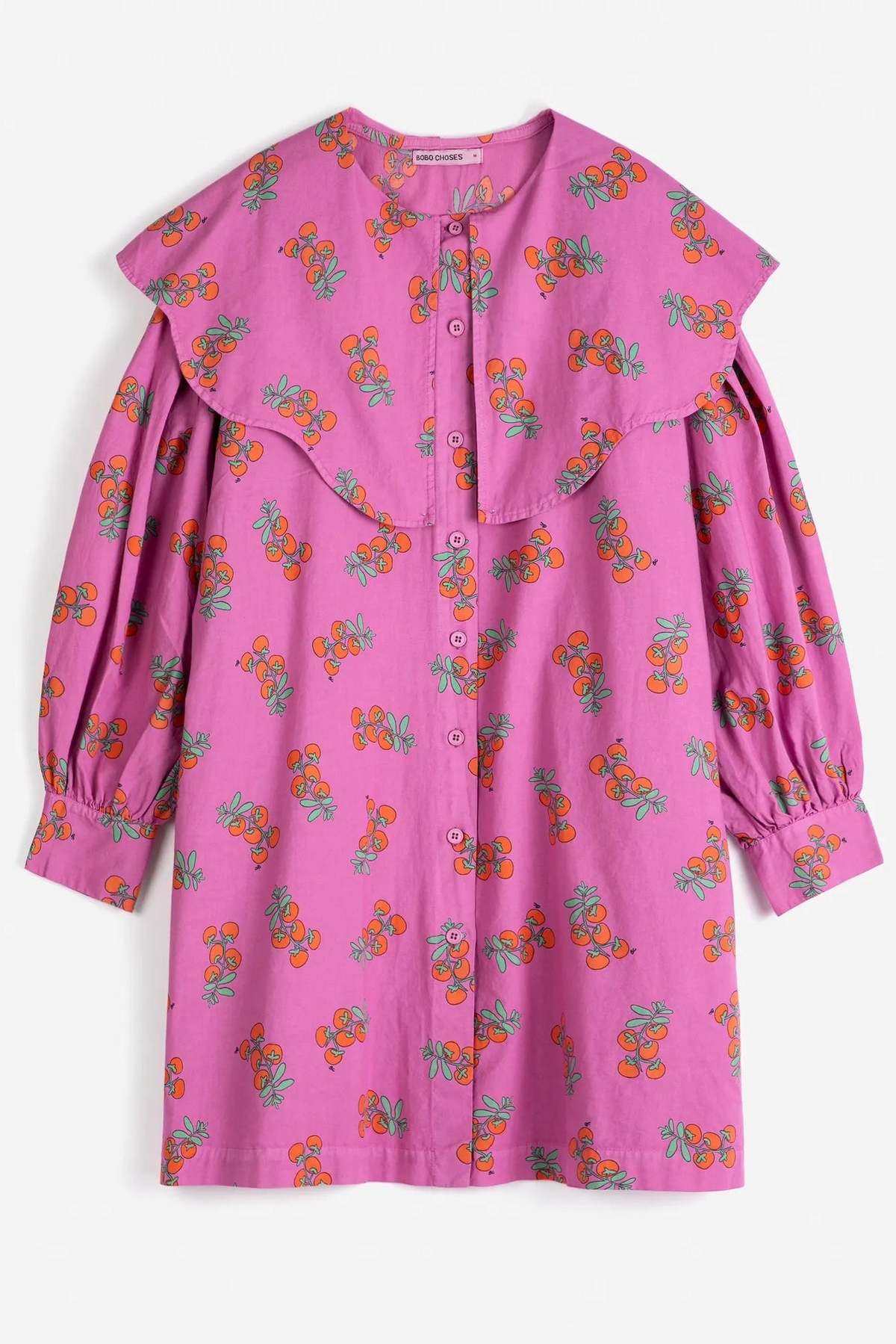 KIDS Bobo Choses Juicy Tomatoes Collar Dress - Image 1 of 3