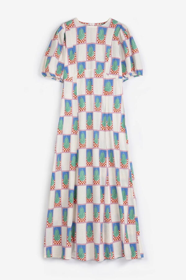 KIDS Bobo Choses Pear Puff Sleeve Dress