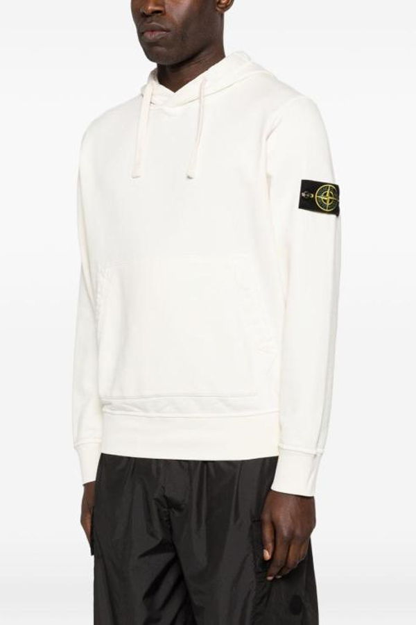 Stone Island Hoodie - Ivory