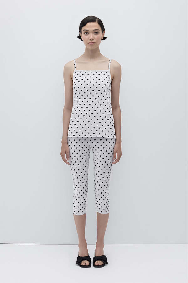 Rita Row Ripe Top - Heart Polka Dot